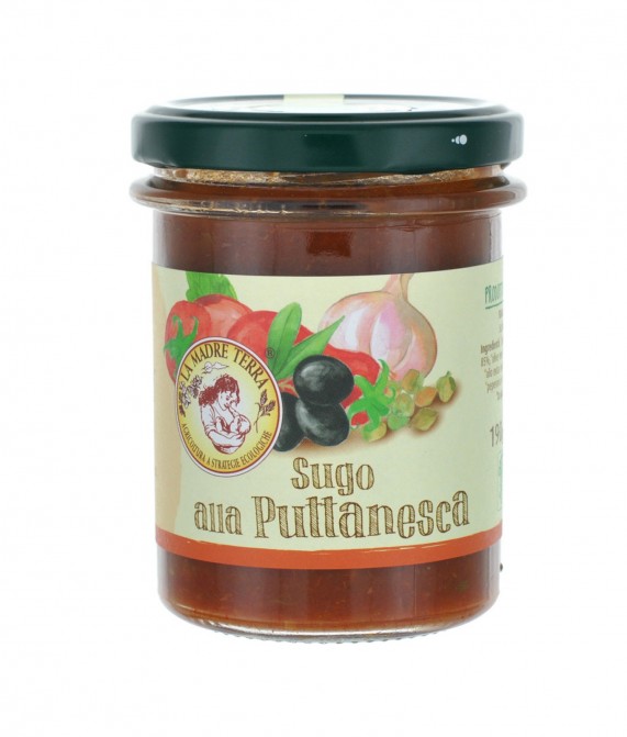 Sugo alla puttanesca biologico - 190 gr Sugo alla puttanesca biologico - 190 gr